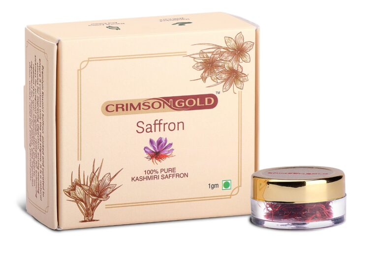 Crimsongold Kashmiri Mongra Saffron, 1g | Pure Kesar (Grade-1) for Rich Aroma & Colour | 100% Natural & Handpicked Saffron Original | ISO 3632 Tested | No Additives | Pack of 1